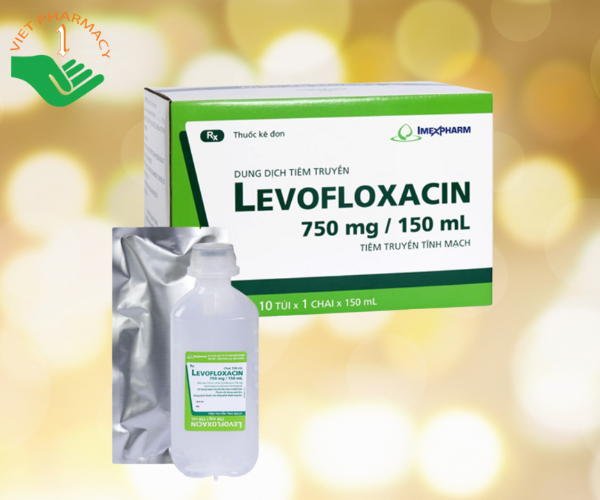 Thuốc kháng sinh Levofloxacin 750mg/150ml Imexpharm